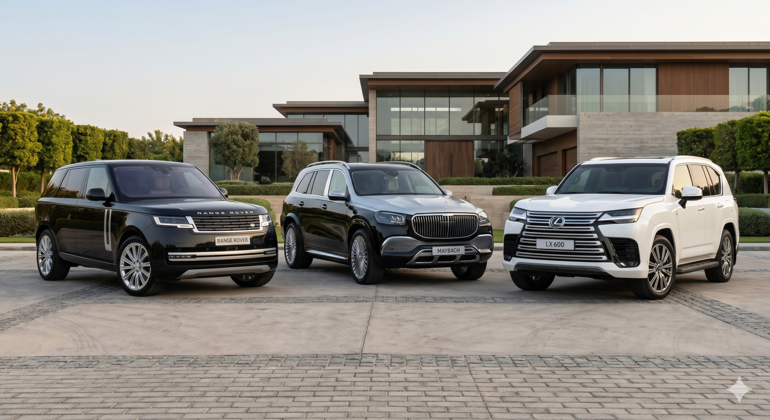 Range Rover, Maybach & Land Cruiser