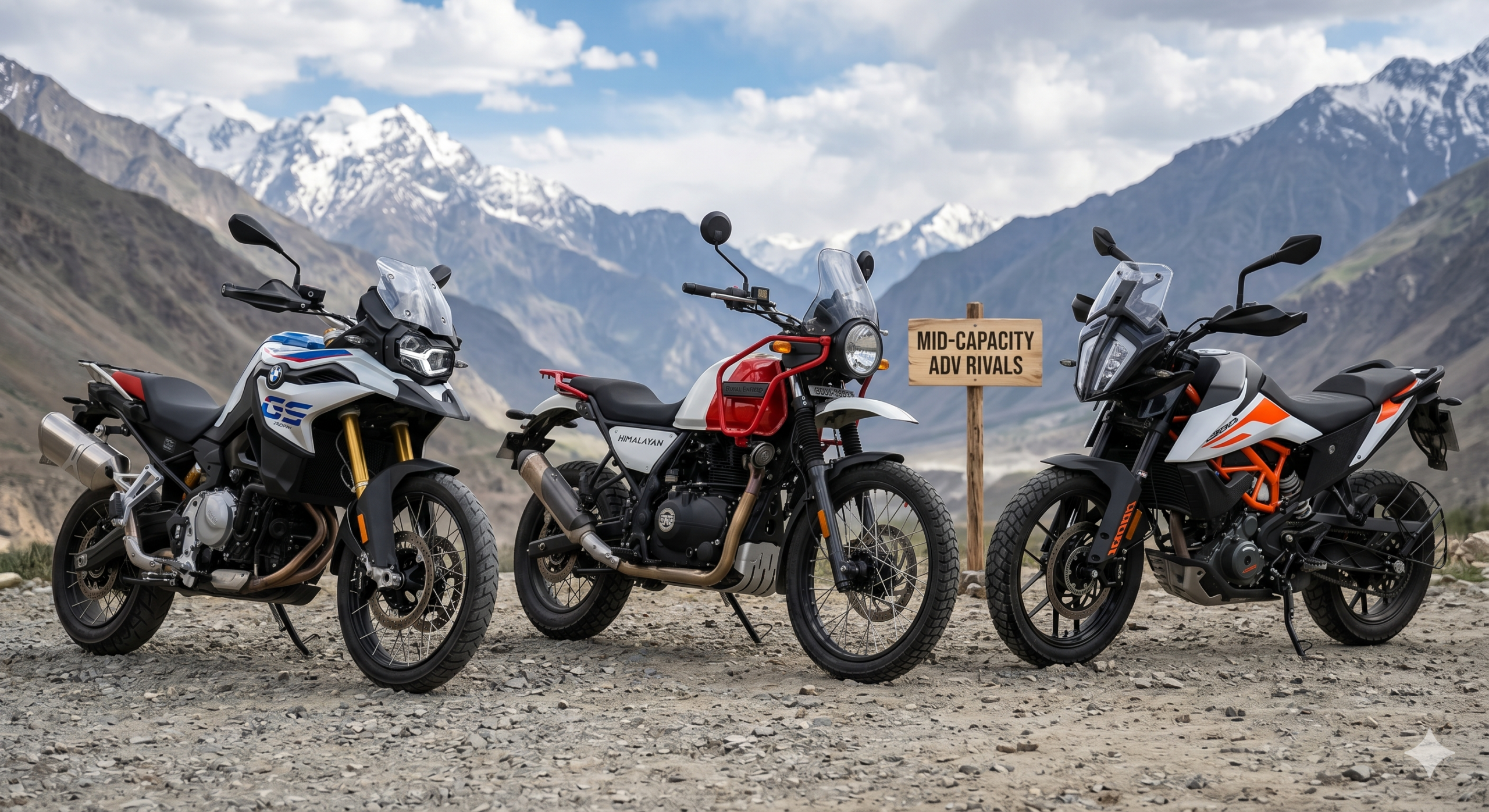 BMW F 450 GS vs Rivals