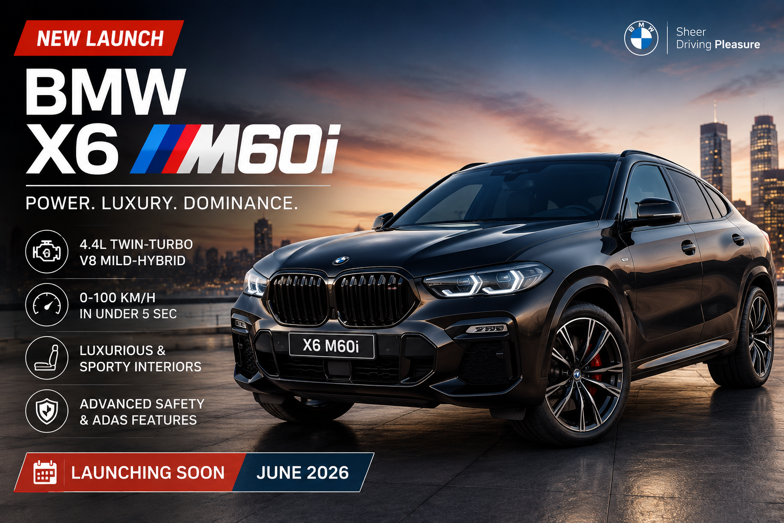 BMW X6 M60i